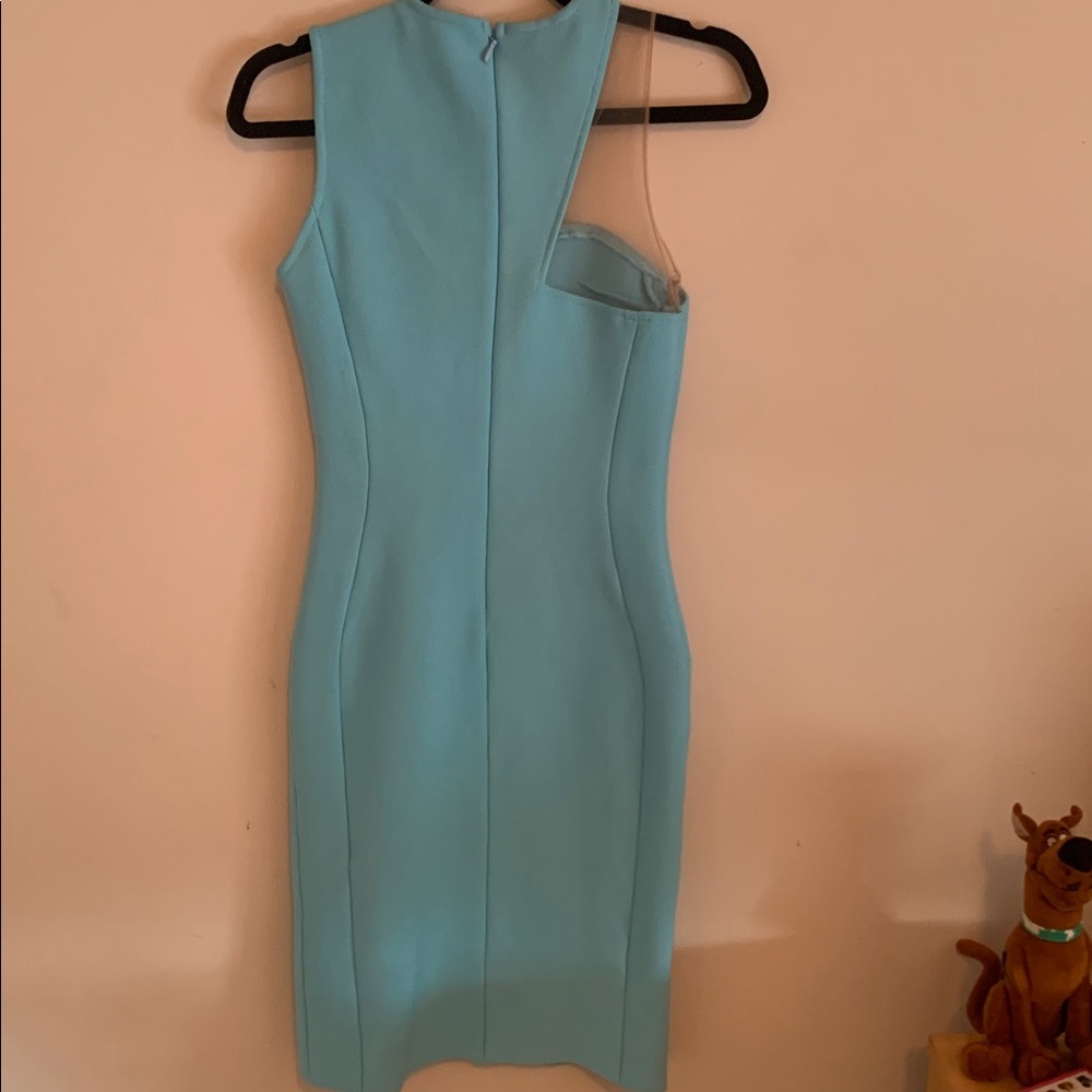 Elegant Sleeveless Mint Dress